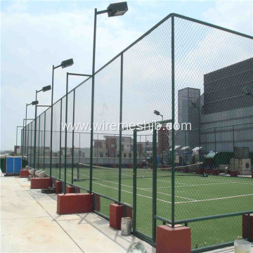 Hot Dipped Galvanized Basketball Court Chain Link Fence
